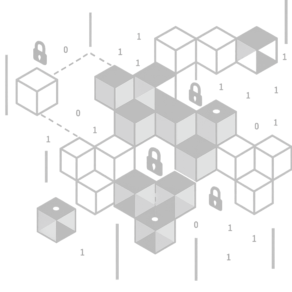 Blockchain Security Illustration